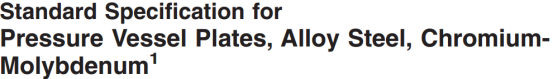 進口SA387GR5CL2鋼材的化學成分和機械性能
